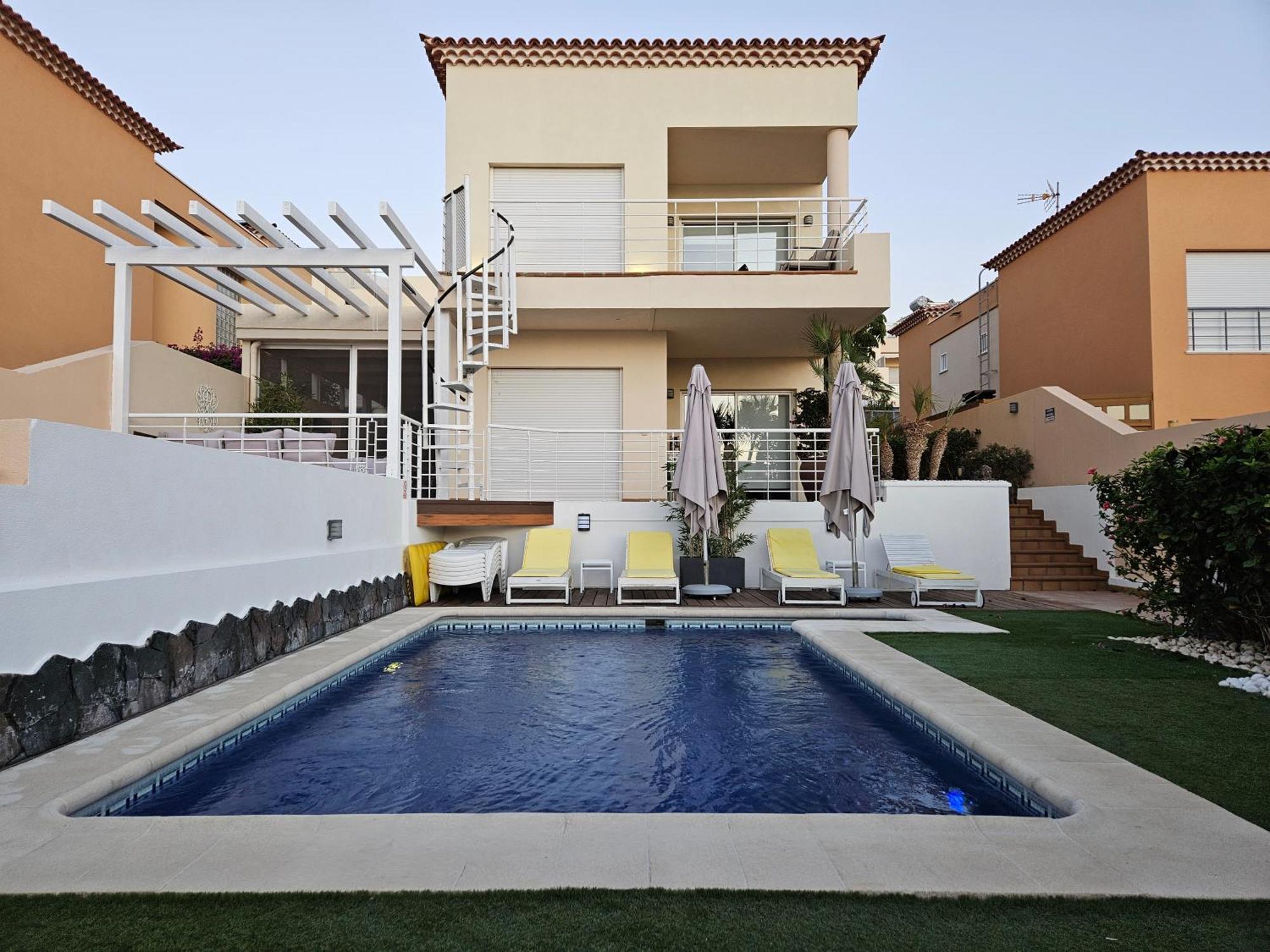 My Island Escape - Sea Views - Private Pool, Sauna Puerto de Santiago  Zewnętrze zdjęcie